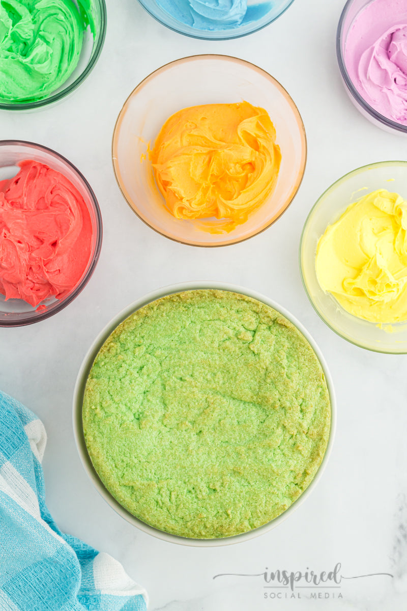 Air Fryer: Green Cookie Cake for St Patrick's Day