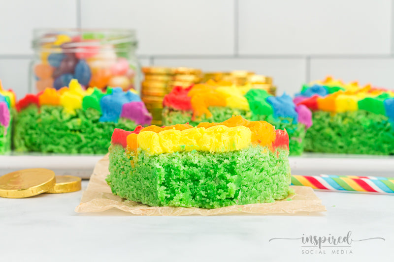 Air Fryer: Green Cookie Cake for St Patrick's Day