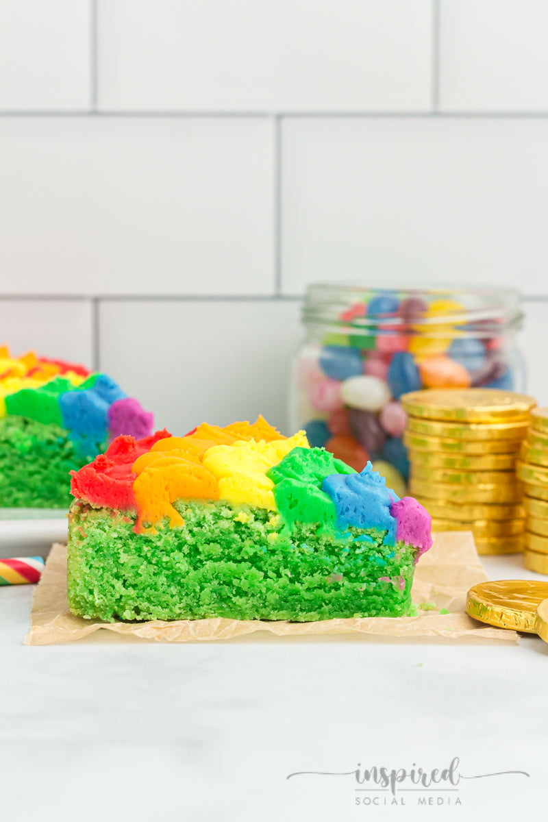 Air Fryer: Green Cookie Cake for St Patrick's Day