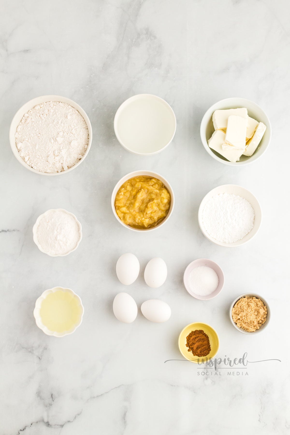 Banana Snack Cake with Cinnamon Sugar Cream Cheese Frosting