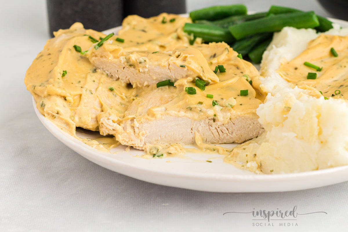 4 Ingredient Boursin Chicken
