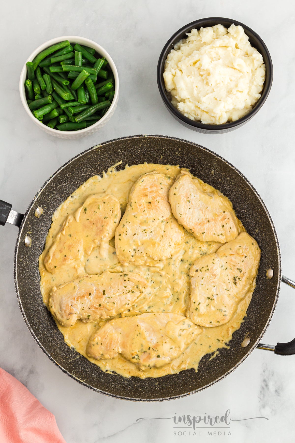 4 Ingredient Boursin Chicken
