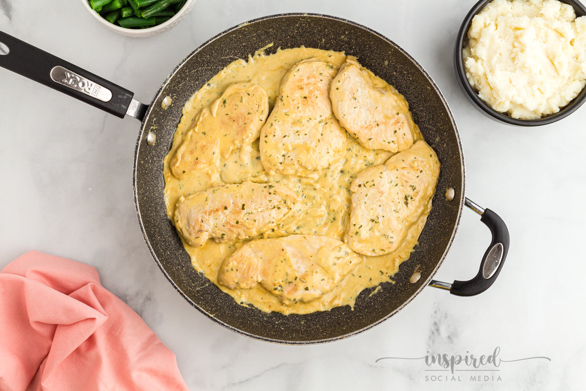 4 Ingredient Boursin Chicken