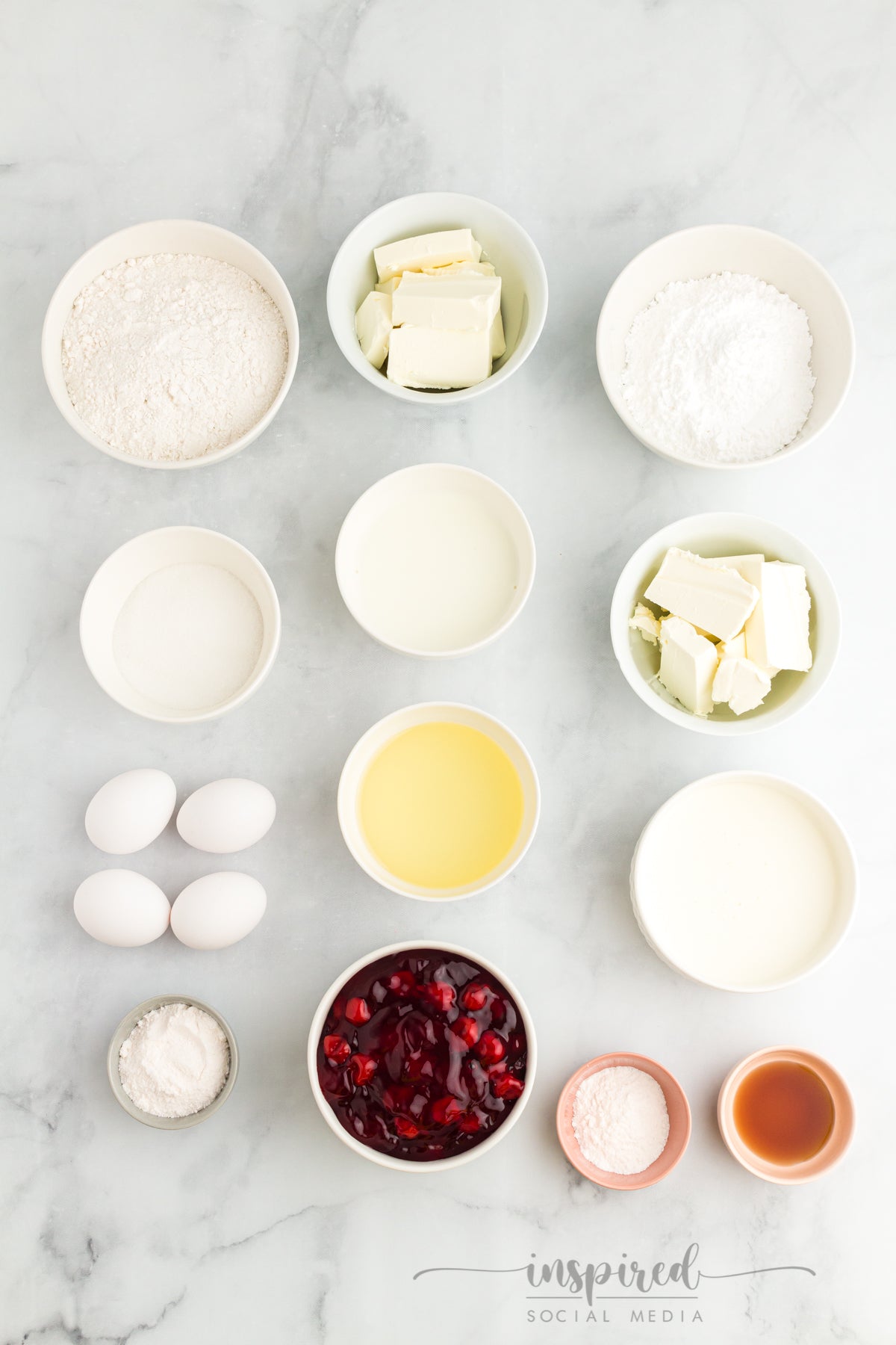 Cherry Cheesecake Cake (made with a boxed cake mix)