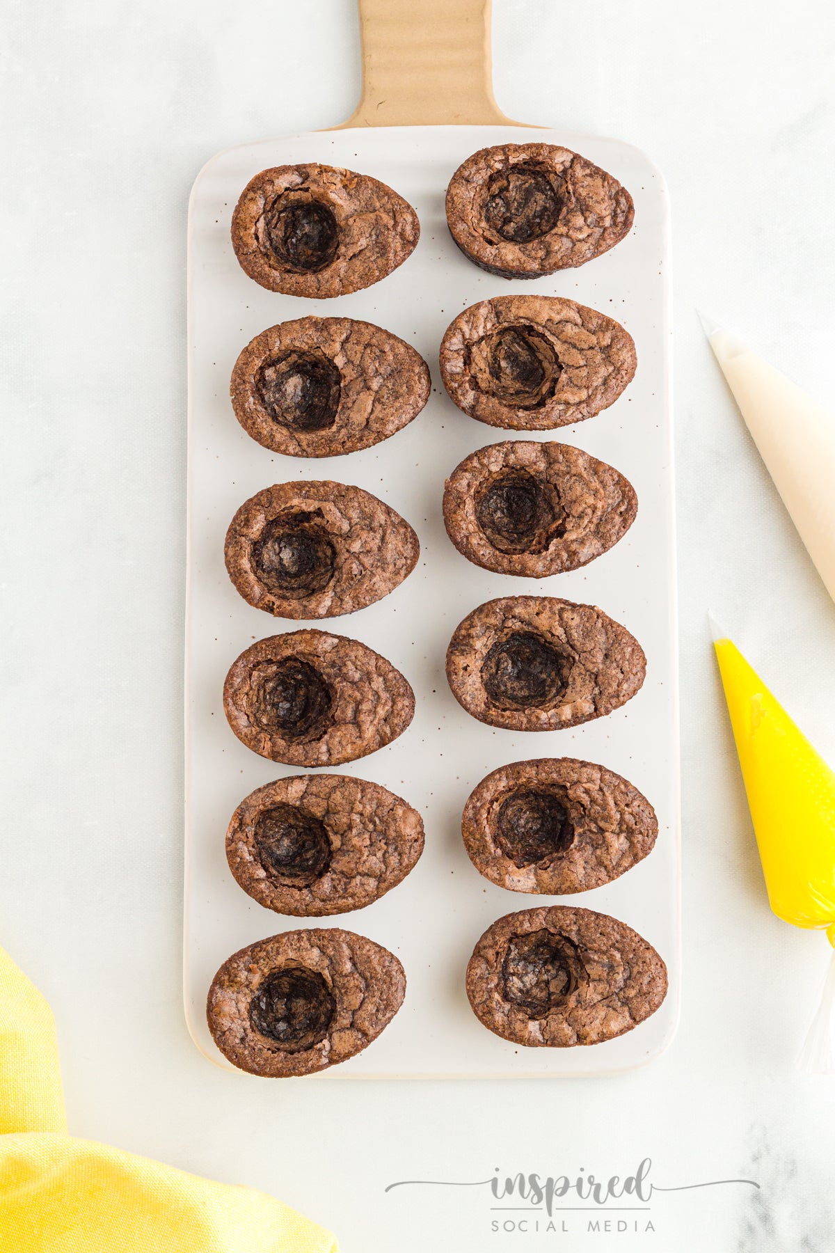 Creme Egg Brownies