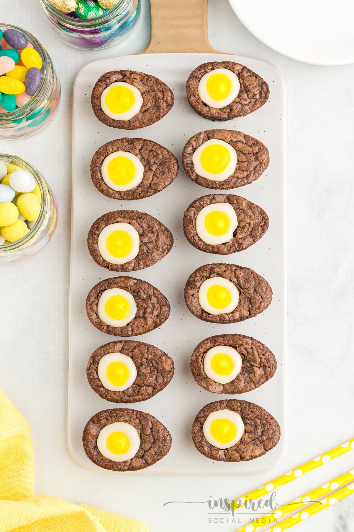 Creme Egg Brownies