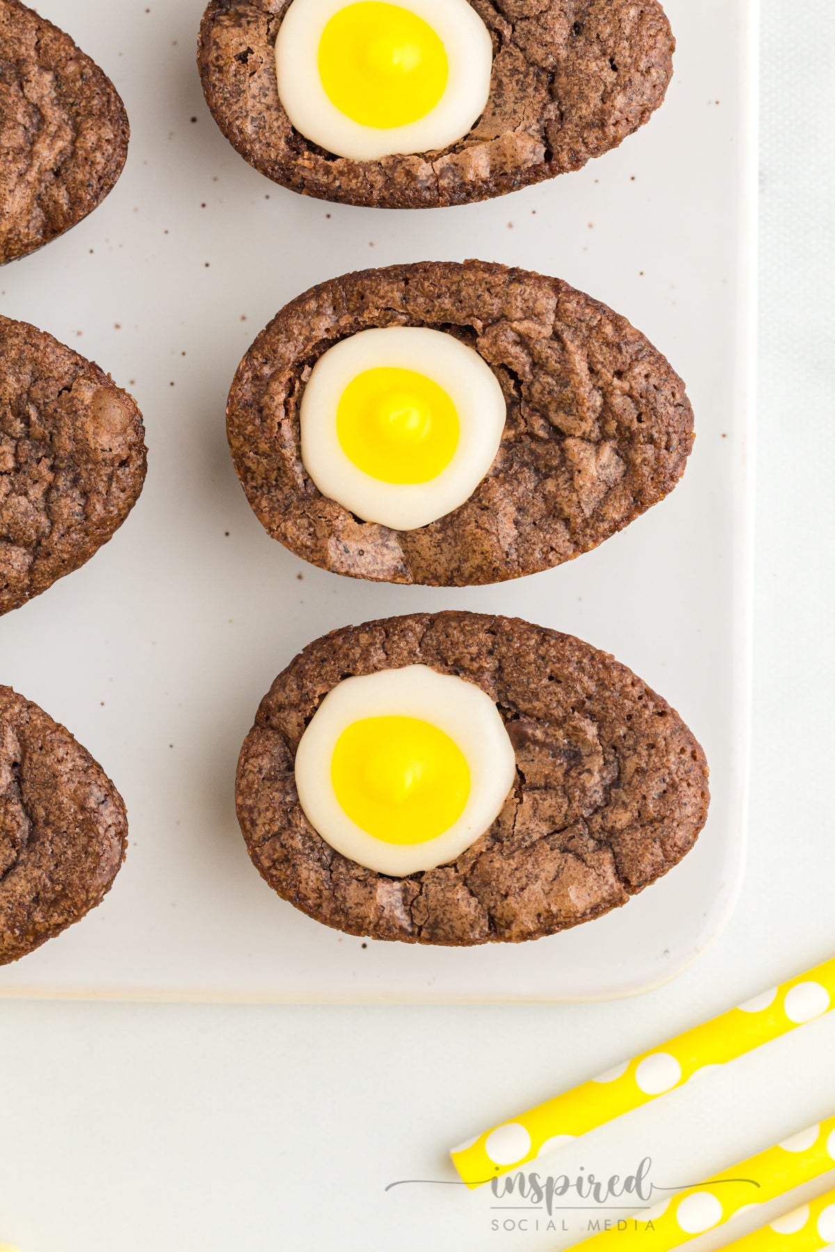 Creme Egg Brownies