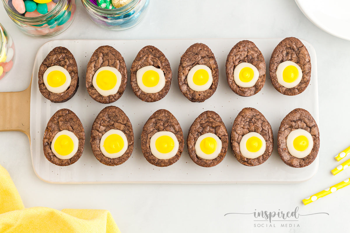 Creme Egg Brownies