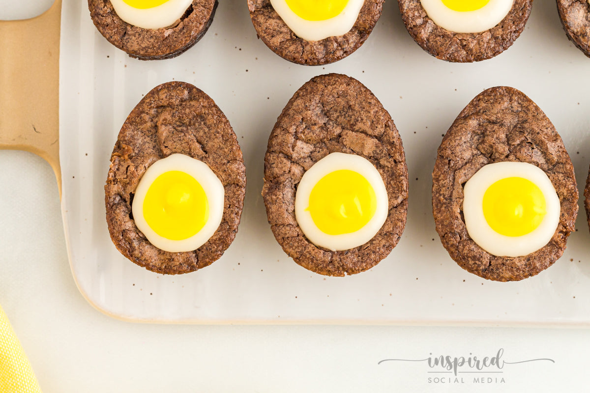 Creme Egg Brownies