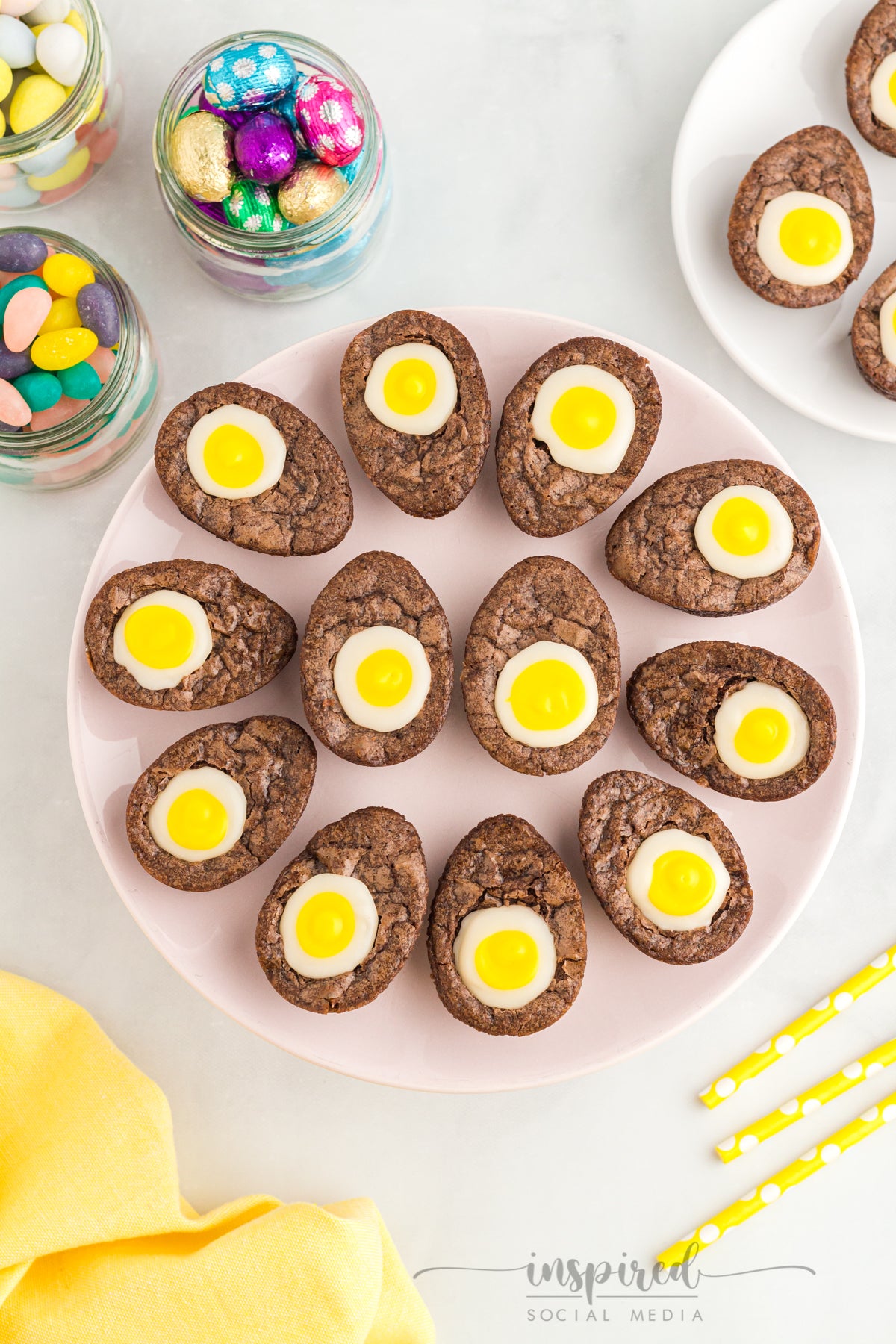 Creme Egg Brownies