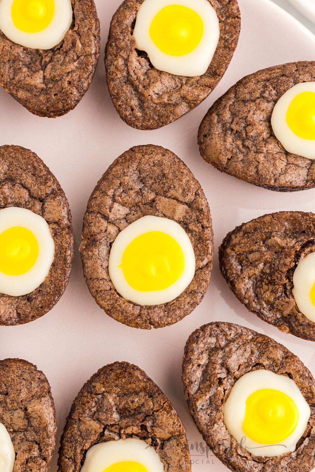 Creme Egg Brownies