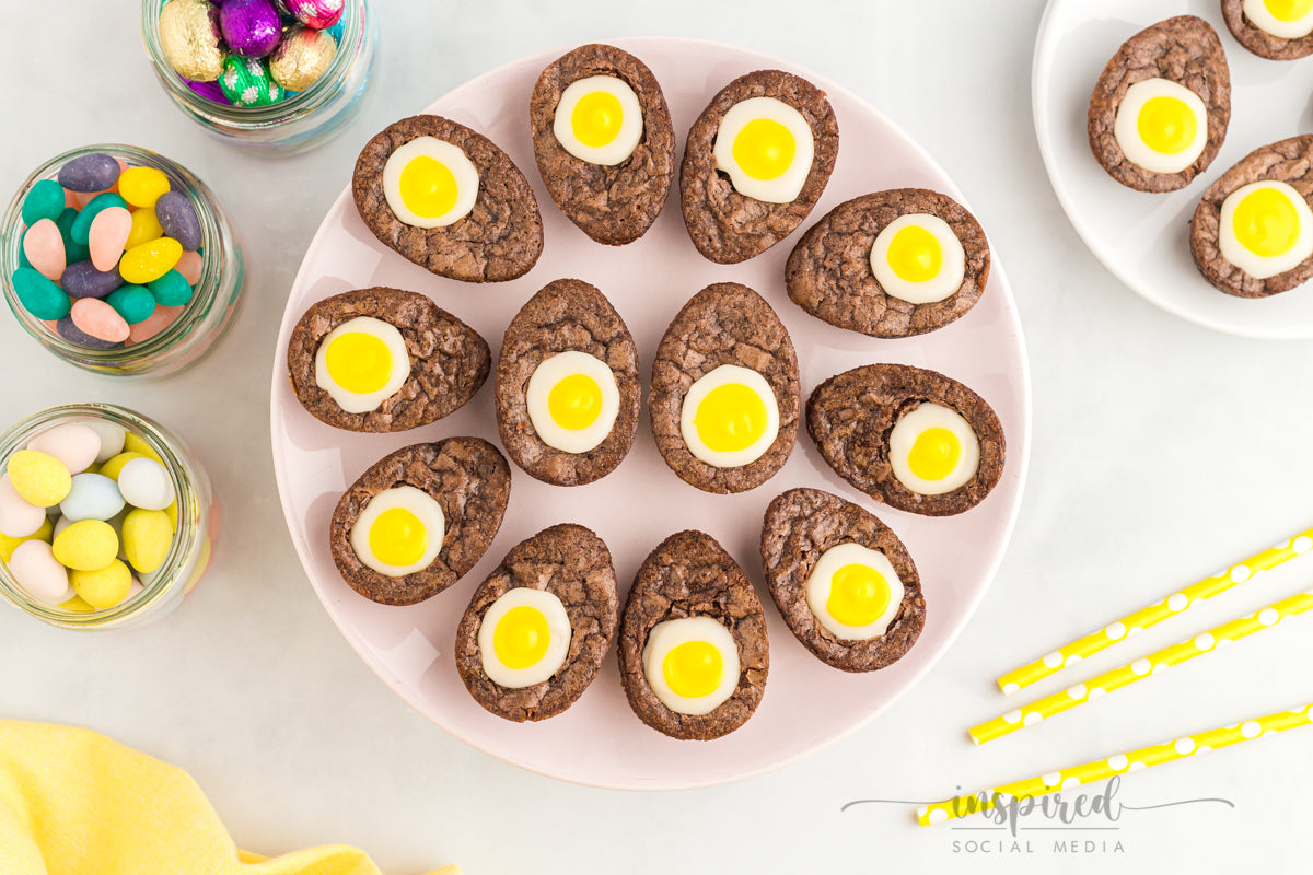 Creme Egg Brownies