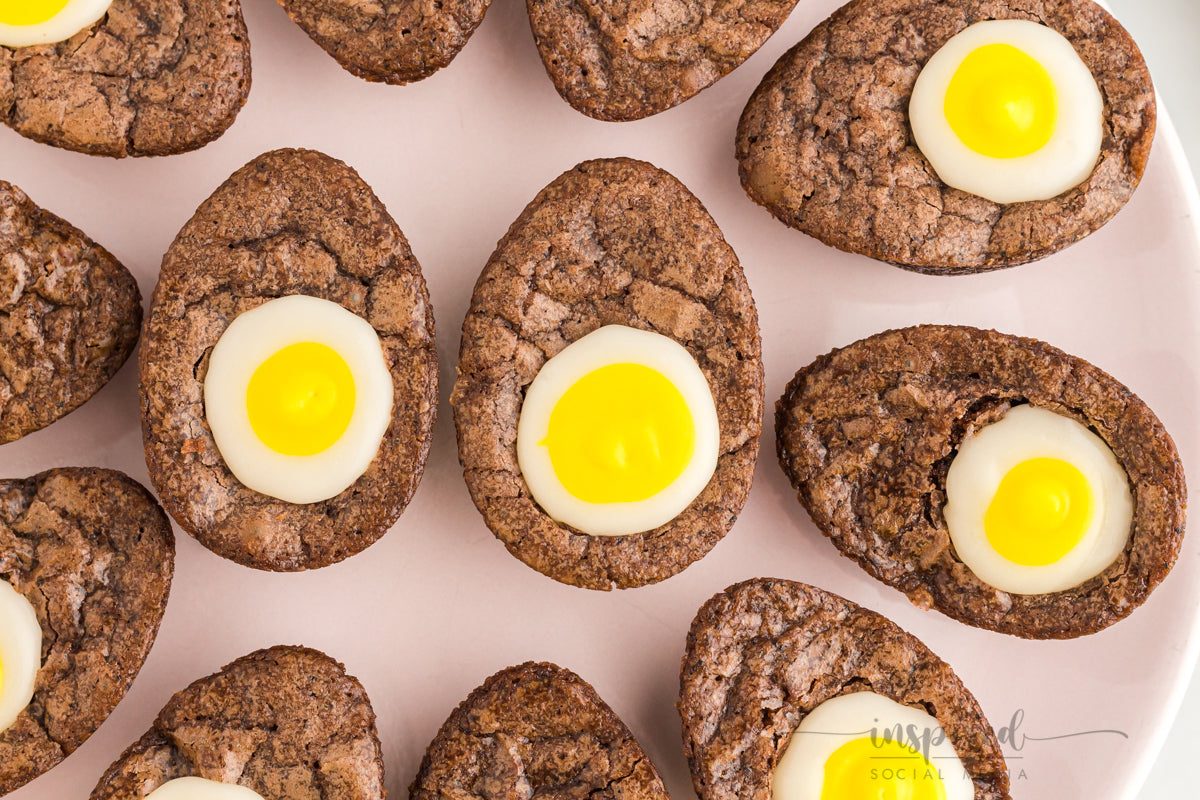 Creme Egg Brownies