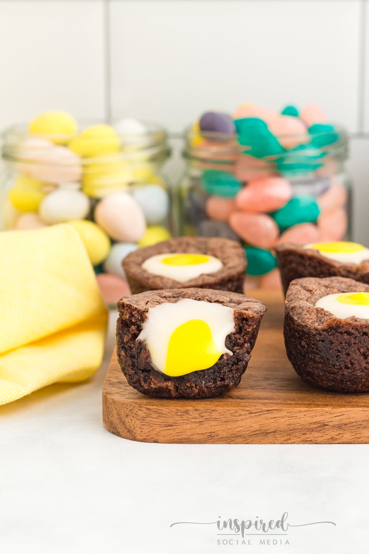 Creme Egg Brownies