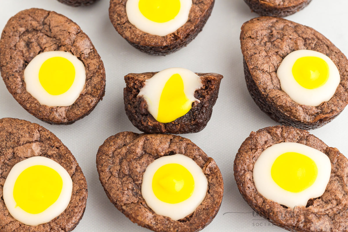Creme Egg Brownies