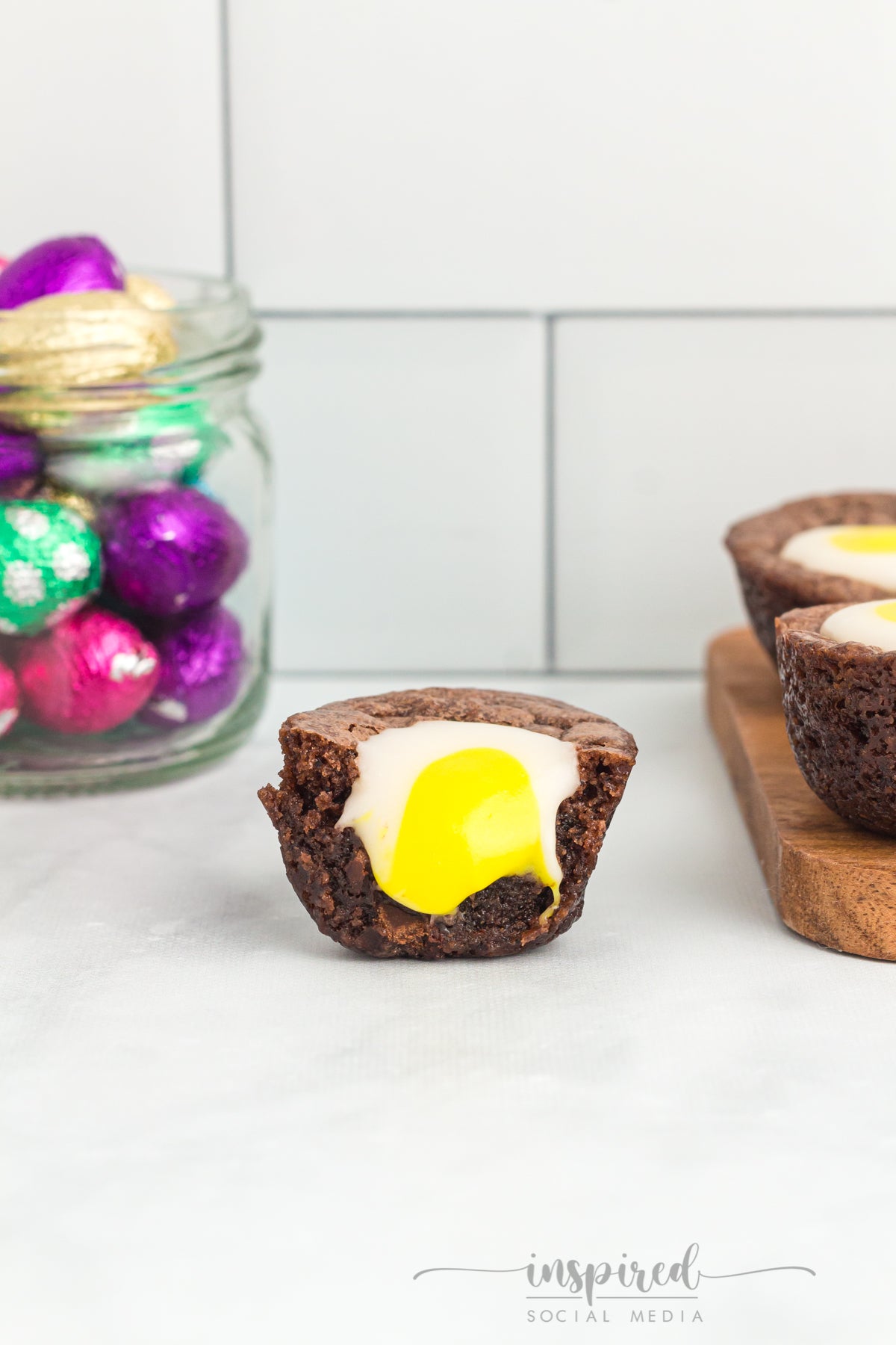 Creme Egg Brownies