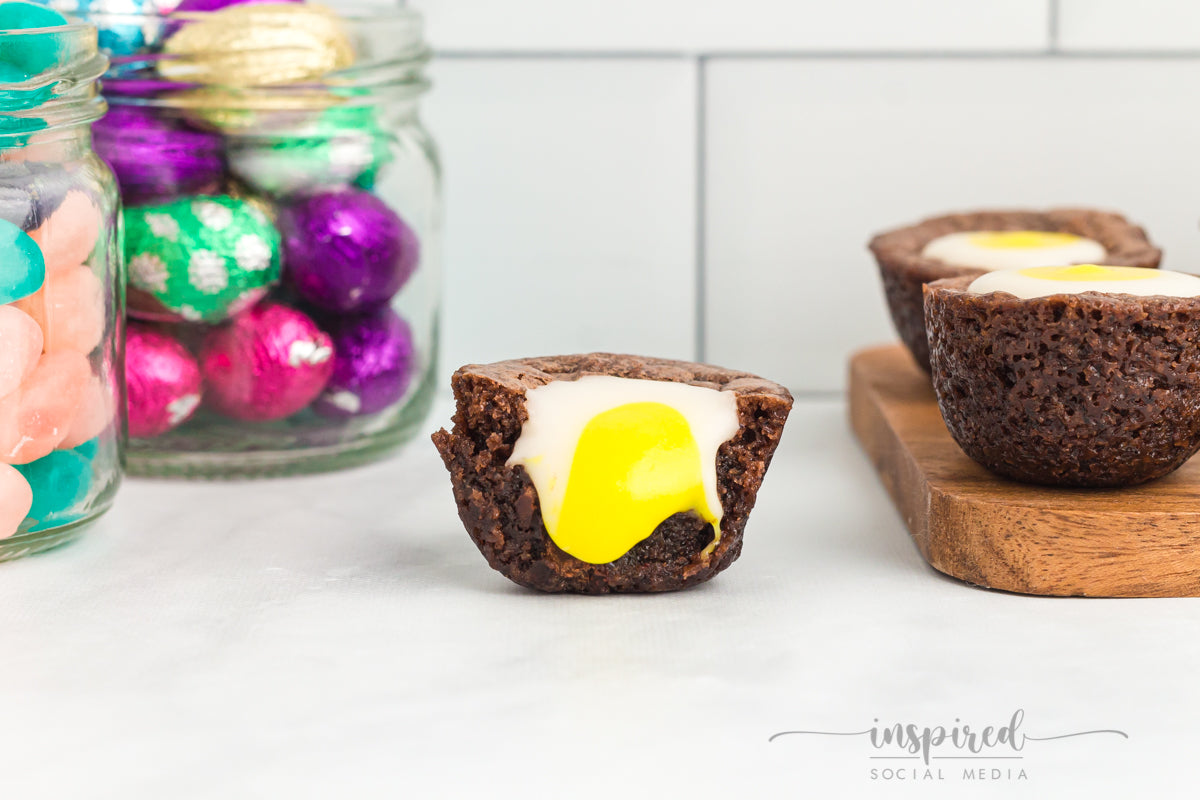 Creme Egg Brownies