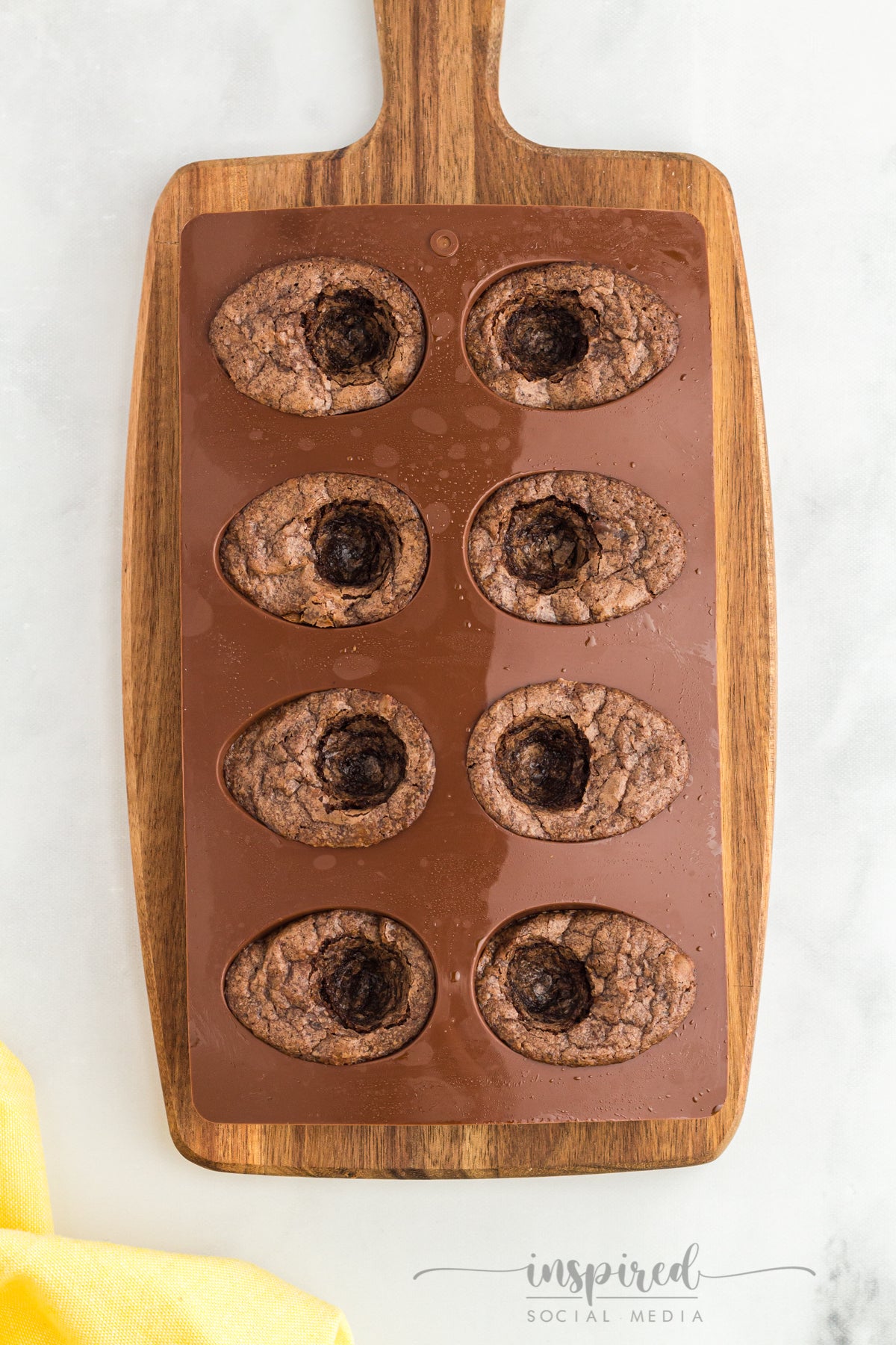 Creme Egg Brownies